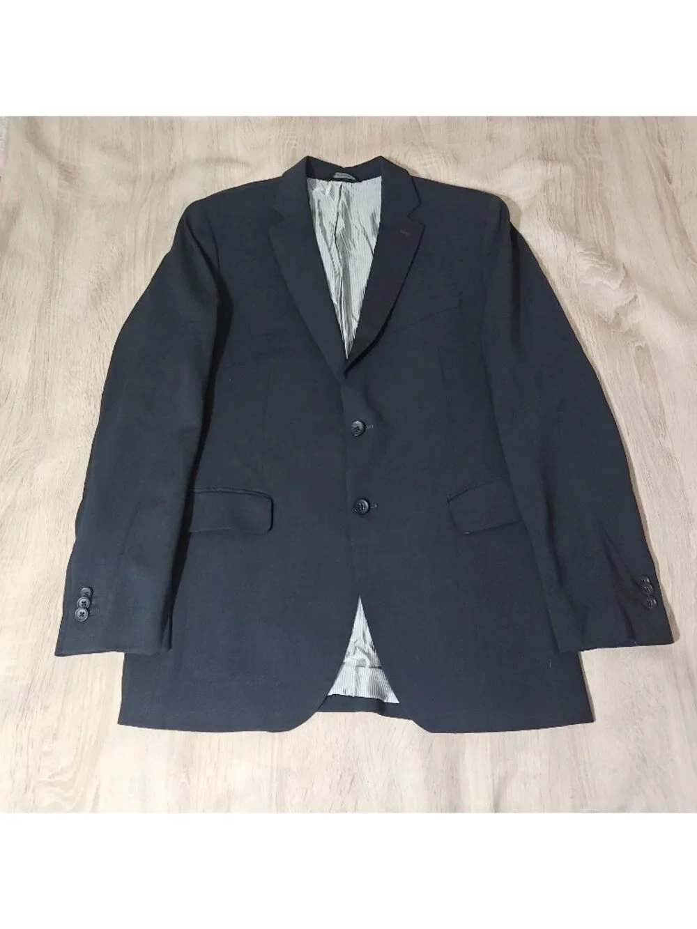 Banana Republic Lanificio F.lli Cerruti Wool Blazer Size 40R Tailored Fit Navy
